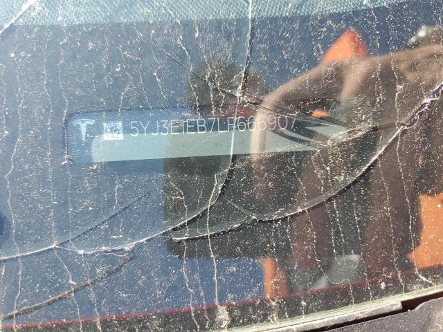 2020 TESLA MODEL 3 5YJ3E1EB7LF666907