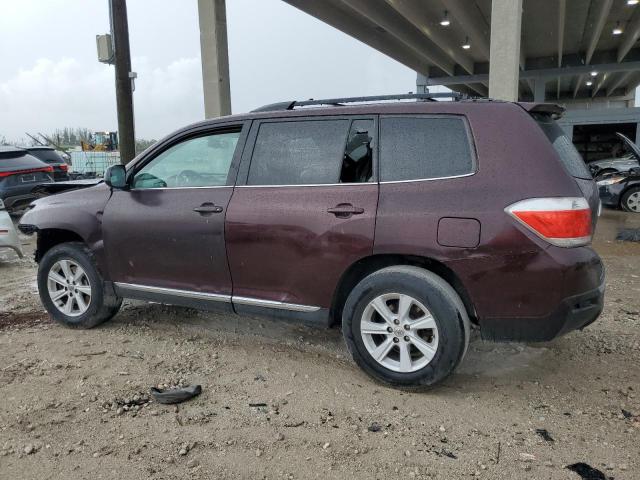 Vin: 5tdbk3eh6ds234939, lot: 63015635, toyota highlander base 20132