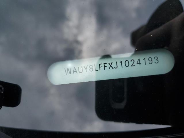 2018 AUDI A3 PREMIUM WAUY8LFFXJ1024193