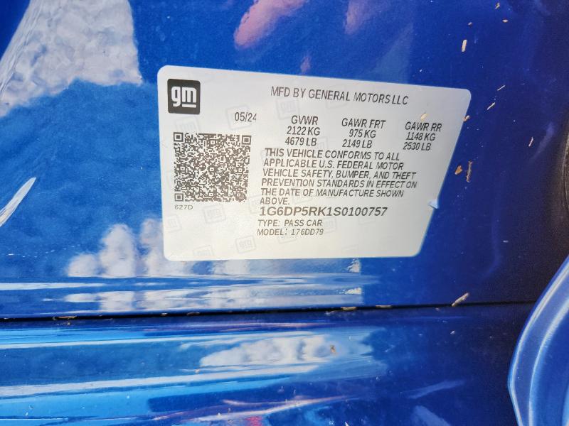 2025 CADILLAC CT5 SPORT 1G6DP5RK1S0100757