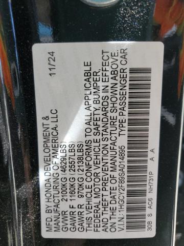 2025 HONDA ACCORD TOU 1HGCY2F89SA014895