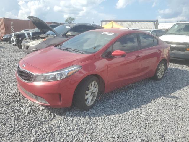 KIA FORTE LX 2017 red  gas 3KPFL4A7XHE138667 photo #1