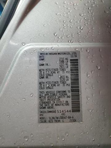2017 INFINITI QX60 - 5N1DL0MM6HC514544