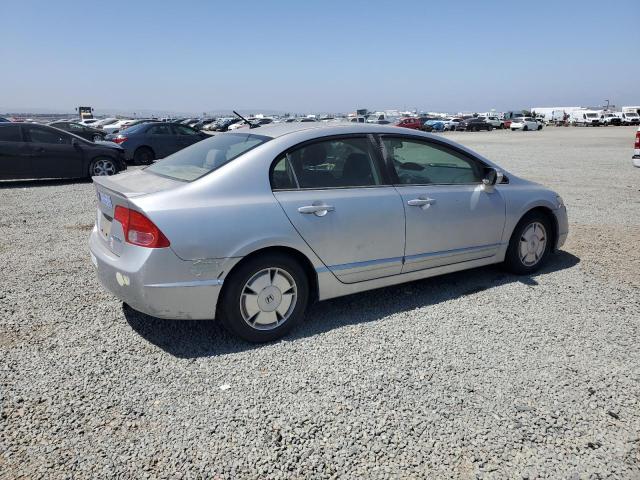 HONDA CIVIC HYBR 2006 silver  hybrid engine JHMFA36296S001984 photo #4