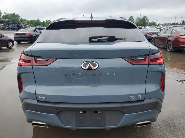 2022 INFINITI QX55 SENSO 3PCAJ5L34NF115066
