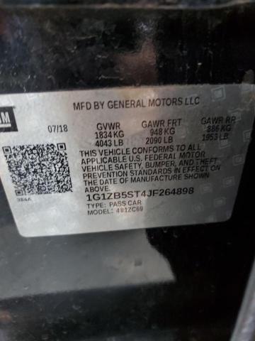 2018 CHEVROLET MALIBU LS - 1G1ZB5ST4JF264898