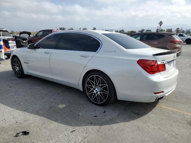 BMW 750 LI 2011 white  hybrid engine WBAKX8C59BC198053 photo #3