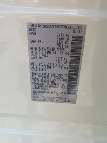 2017 NISSAN PATHFINDER #3291440134