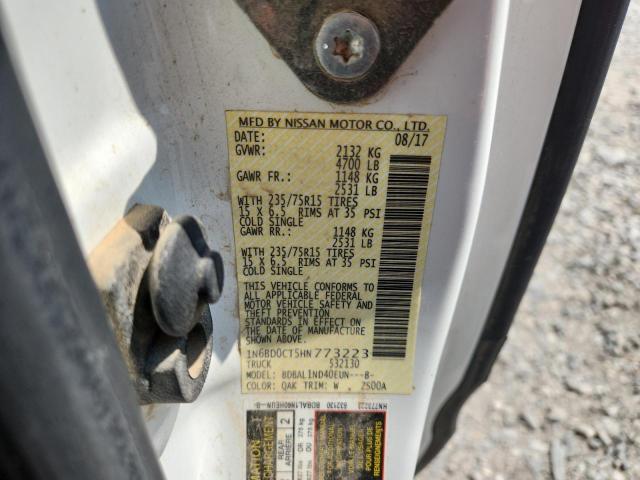 2017 NISSAN FRONTIER S - 1N6BD0CT5HN773223