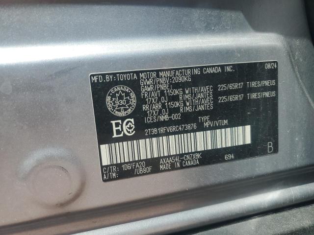 2024 TOYOTA RAV4 LE - 2T3B1RFV6RC473876