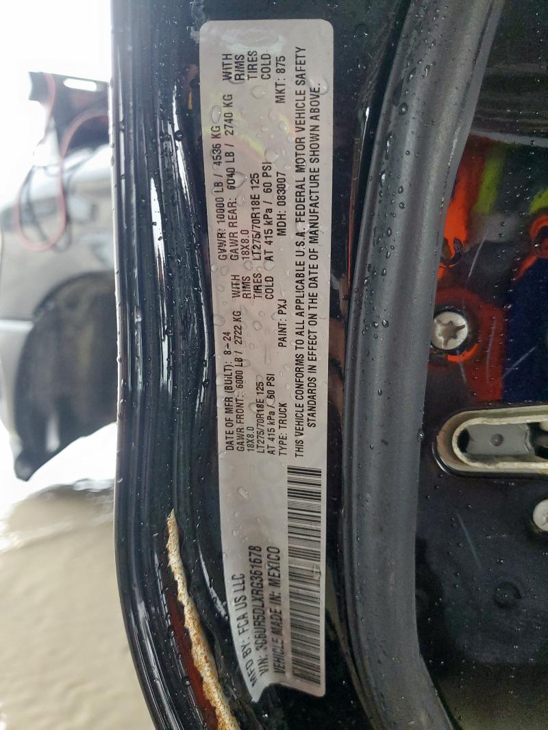 2024 RAM 2500 BIG H 3C6UR5DLXRG361678