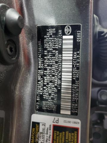 2017 TOYOTA CAMRY LE - 4T1BF1FK7HU431036