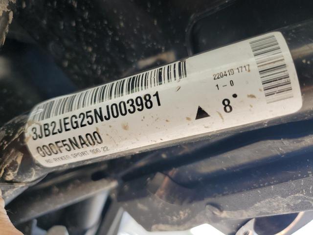 2022 CAN-AM RYKER SPOR 3JB2JEG25NJ003981