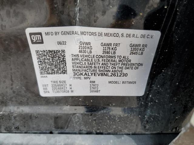 2022 GMC TERRAIN AT 3GKALYEV8NL261230
