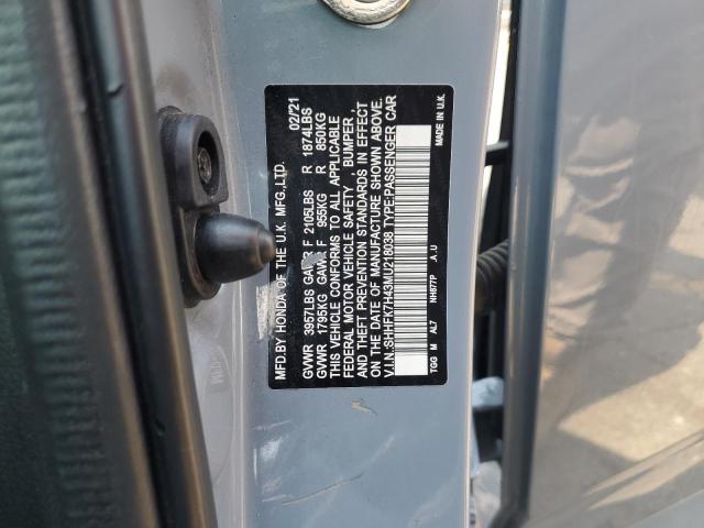 2021 HONDA CIVIC SPOR SHHFK7H43MU218038