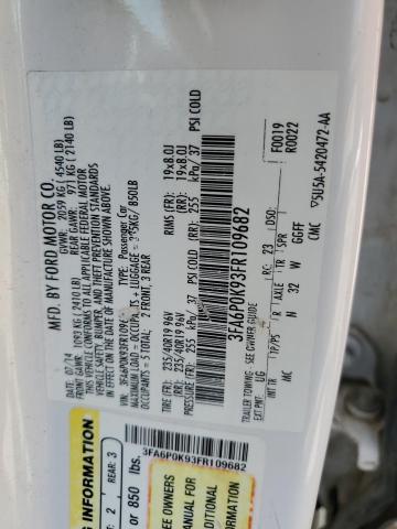2015 FORD FUSION TIT 3FA6P0K93FR109682
