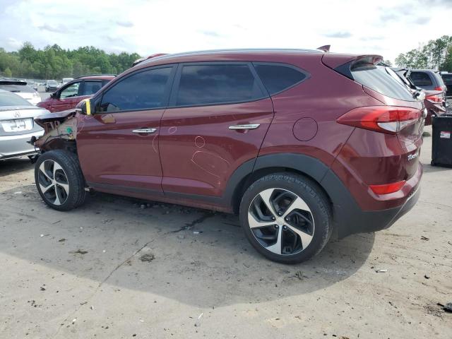 Vin: km8j3ca26gu218973, lot: 59311675, hyundai tucson limited 20162