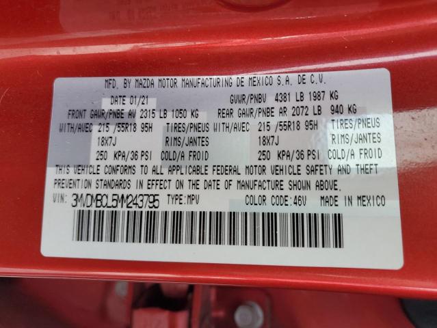 2021 MAZDA CX-30 PREF 3MVDMBCL5MM243795