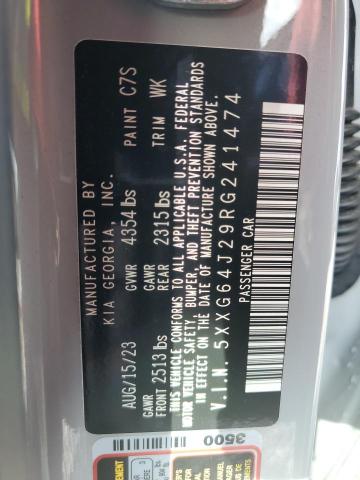 2024 KIA K5 GT LINE - 5XXG64J29RG241474
