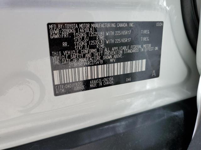 2024 TOYOTA RAV4 LE - 2T3H1RFV4RC275419