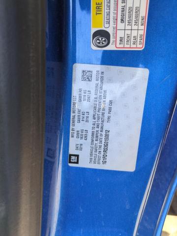 2016 CHEVROLET CAMARO LT 1G1FD1RS3G0150812