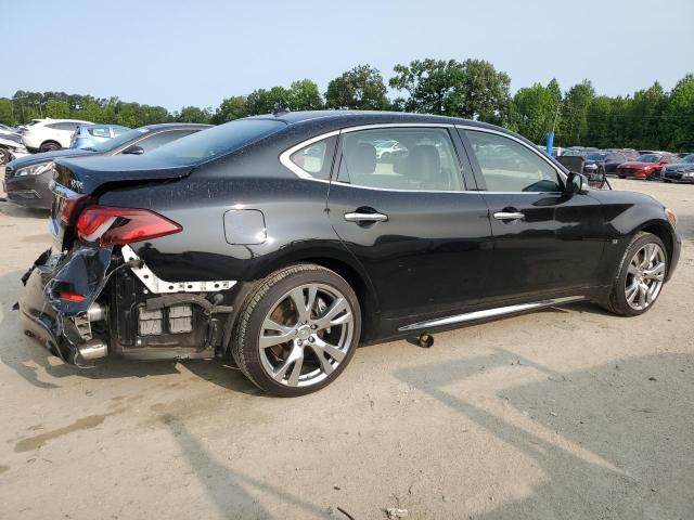 INFINITI Q70L 3.7 2015 black  gas JN1BY1PRXFM831571 photo #4