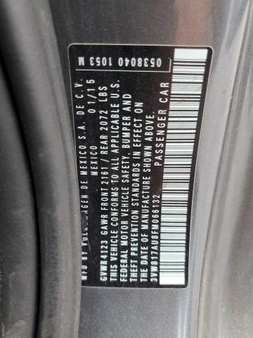 2015 VOLKSWAGEN GOLF 3VW817AU8FM066132