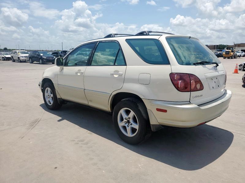 LEXUS RX 300 2000 white 4dr spor gas JT6HF10U8Y0122618 photo #3