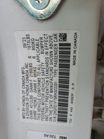 2024 HONDA CIVIC EX - 2HGFE1F79RH303391