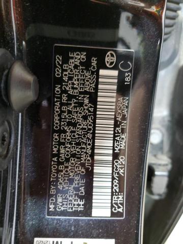 2022 TOYOTA COROLLA SE - JTDP4MCE4NJ095147