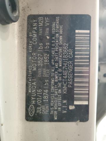 2017 HYUNDAI ACCENT SE KMHCT4AE7HU183662