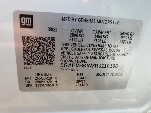 2024 BUICK ENCLAVE PR 5GAEVBKW7RJ110198