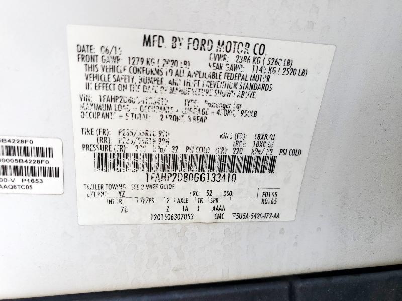 2016 FORD TAURUS SE - 1FAHP2D80GG133410