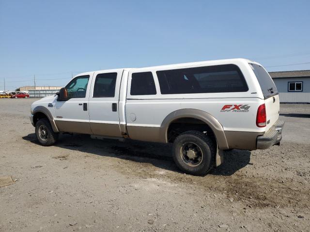 FORD F350 SRW S 2004 white crew pic diesel 1FTSW31P34ED27196 photo #3
