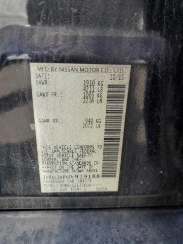 2015 NISSAN ALTIMA 2.5 - 1N4AL3APXFN919188