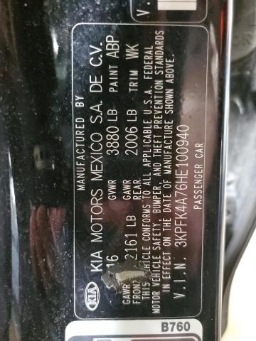 2017 KIA FORTE LX 3KPFK4A76HE100940