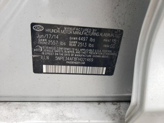 2015 HYUNDAI SONATA SPO 5NPE34AF8FH021469