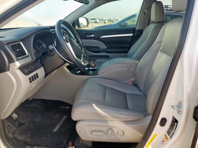 2019 TOYOTA HIGHLANDER 5TDKZRFHXKS307434