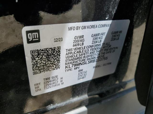 2024 CHEVROLET TRAILBLAZE KL79MNSL5RB133755