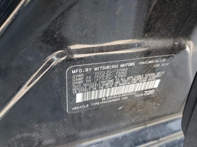 2018 MITSUBISHI MIRAGE ES ML32A3HJ2JH010412