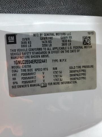 2014 CHEVROLET TAHOE POLI - 1GNLC2E04ER202441