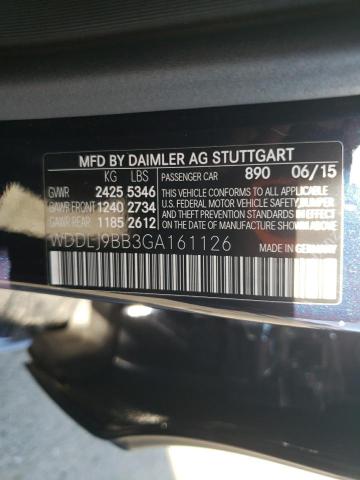 2016 MERCEDES-BENZ CLS 550 4M WDDLJ9BB3GA161126