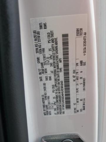 2017 FORD ESCAPE SE - 1FMCU0GD4HUE90243