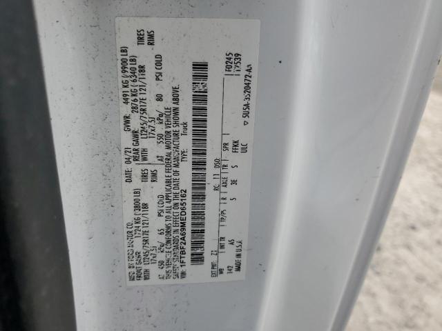 2021 FORD F250 SUPER 1FTBF2A69MED65162