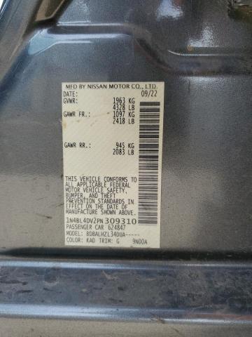 2023 NISSAN ALTIMA SV 1N4BL4DV2PN309310
