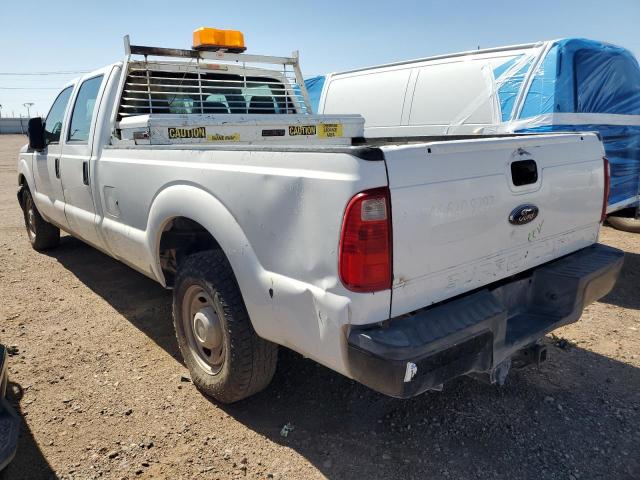 FORD F250 SUPER 2015 white  gas 1FT7W2A68FEA40866 photo #3