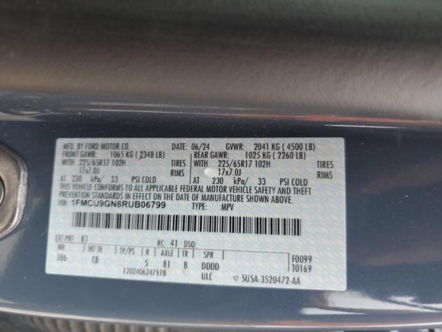 2024 FORD ESCAPE ACTIVE 1FMCU9GN8RUB06799