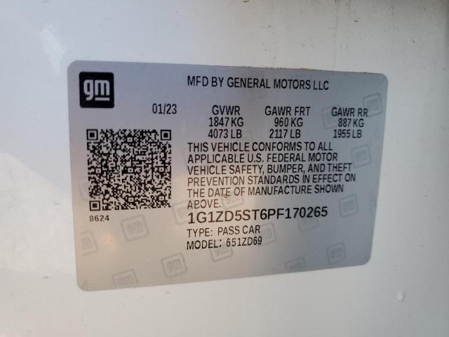 2023 CHEVROLET MALIBU LT - 1G1ZD5ST6PF170265