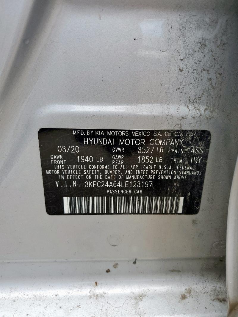 2020 HYUNDAI ACCENT SE - 3KPC24A64LE123197