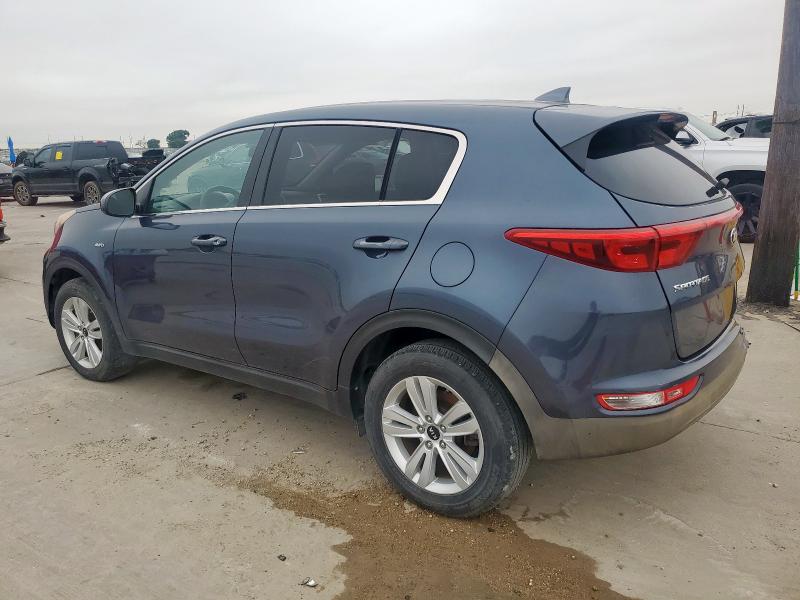 KIA SPORTAGE L 2018 blue  gas KNDPMCAC5J7339665 photo #3